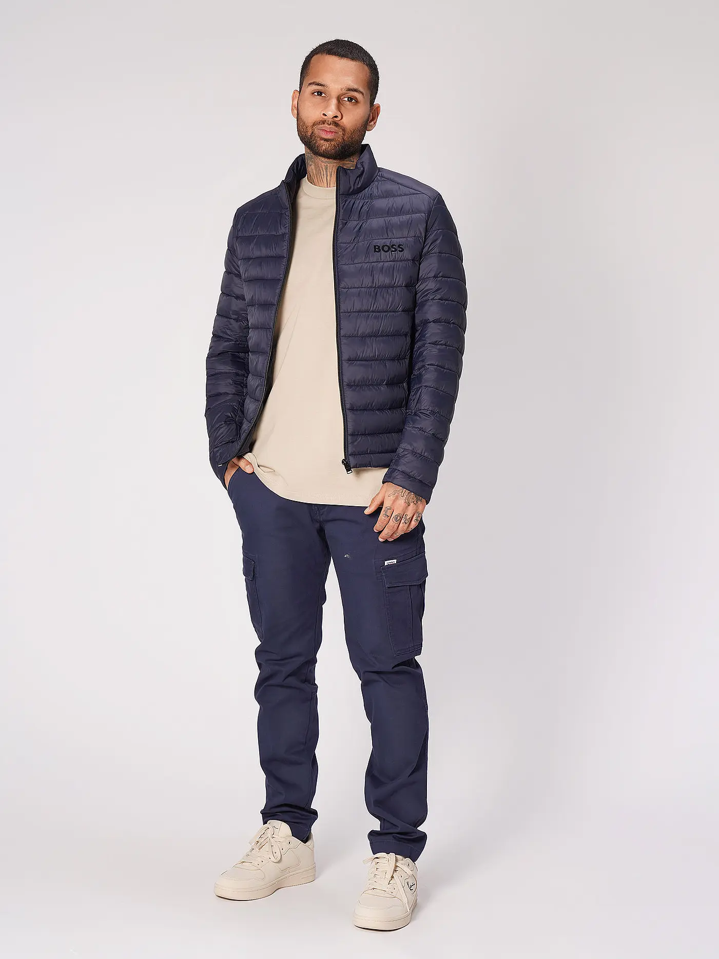 BOSS | Leichtsteppjacke CALANSOS | blau